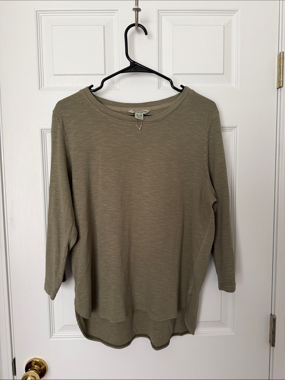 Tommy Bahama Olive Green Long Sleeve Tee